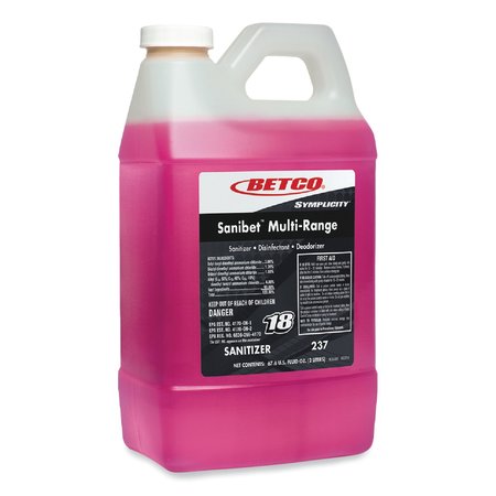 BETCO Cleaners & Detergents, Bottle, 4 PK 2374700
